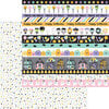 Doodlebug Design - Sweet and Spooky Collection - Halloween - 12 x 12 Double Sided Paper - Spooky Sprinkles