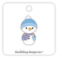 Doodlebug Design - Snow Much Fun Collection - Collectible Pins - Snowman
