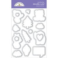 Doodlebug Design - Snow Much Fun Collection - Doodle Cuts - Metal Dies