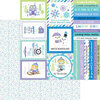Doodlebug Design - Snow Much Fun Collection - 12 x 12 Double Sided Paper - Spot Of Snow