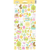 Doodlebug Design - Bunny Hop Collection - Cardstock Stickers - Icons