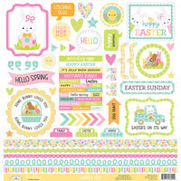 Doodlebug Design - Bunny Hop Collection - Cardstock Stickers - This And That