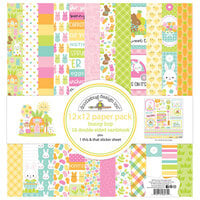 Doodlebug Design - Bunny Hop Collection - 12 x 12 Paper Pack