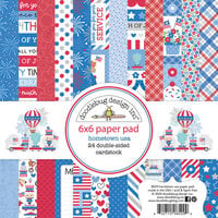 Doodlebug Design - Hometown USA Collection - 6 x 6 Paper Pad