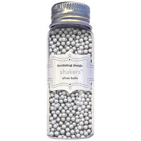 Doodlebug Design - Hometown USA Collection - Shakers - Silver Balls