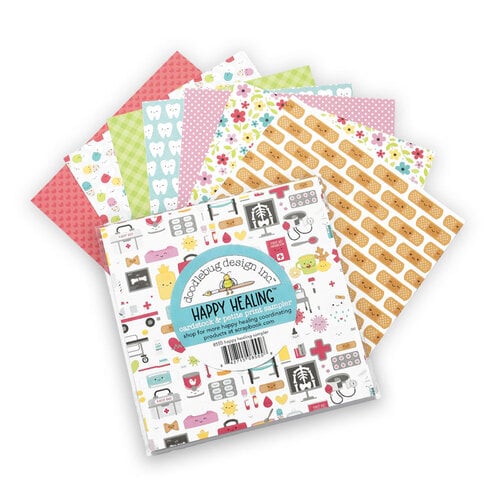 Doodlebug Design - Happy Healing Collection - 6 x 6 Paper Pack