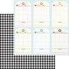 Doodlebug Design - Farmhouse Collection - 12 x 12 Double Sided Paper - Buffalo Plaid