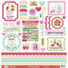 Doodlebug Design - Berry Sweet Collection - 12 x 12 Cardstock Stickers - This And That