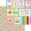 Doodlebug Design - Oh What Fun Collection - 12 x 12 Double Sided Paper - Check The Halls