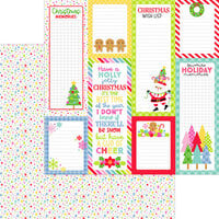 image of Doodlebug Design - Oh What Fun Collection - 12 x 12 Double Sided Paper - Merry Magic