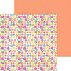 Doodlebug Design - Color Me Crafty Collection - 12 x 12 Double Sided Paper - Button Stash