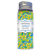 Doodlebug Design - Balloons and Banners Collection - Shakers - Cake Confetti