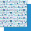 Bella Blvd - Snowflake Season Collection - 12 x 12 Double Sided Paper - Snow Place Like Home