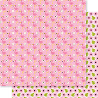 Bella Blvd - Zoo Day Collection - 12 x 12 Double Sided Paper - Fancy Feathers
