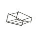 Umbrella Crafts - 12 x 12 Stacking Tray Base - Angled - Single Tower - Wire - Black