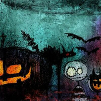 Daisy D's Paper Company - Halloween Collection - 12x12 Paper - Boo