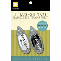 Daisy D's Paper Company - Rub On Tape - Zig Zag Stitch, BRAND NEW