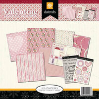 Daisy D's Paper Company - Valentine's Day Collection - 12x12 Scrapbook Kit , CLEARANCE