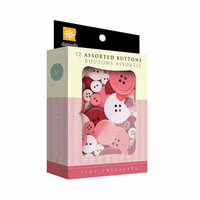 Daisy D's Paper Company - Valentine's Day Collection - Assorted Buttons