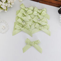 Dress My Craft - Ribbon Bows - Light Green