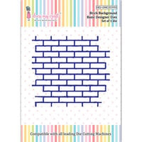 Dress My Craft - Dies - Brick Background