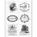 Dress My Craft - Transfer Me - Vintage Tile - Set Eight