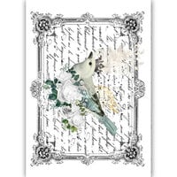 Dress My Craft - Transfer Me - Bird with Script