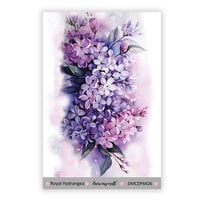 Dress My Craft - Mini Transfer Me - Royal Hydrangea