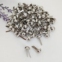 Dress My Craft - Brads - 10 mm - Round Chrome