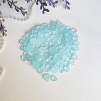Dress My Craft - Droplets - Pastel Blue Heart - Assorted