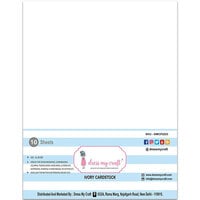 Dress My Craft - A4 Cardstock - Ivory - 10 Pack
