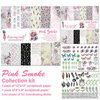 Dress My Craft - Pink Smoke Collection - 12 x 12 Collection Kit