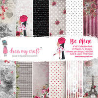 Dress My Craft - Be Mine Collection - 6 x 6 Paper Pad