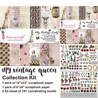Dress My Craft - My Vintage Lady Collection - Collection Kit