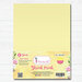 Dress My Craft - A4 - Shrink Prink - Yellow Frosted Glass Sheets - 10 Pack