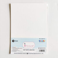 Dress My Craft - A4 Matte Cardstock - White - 10 pack