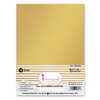 Dress My Craft - A4 Mirror Cardstock - Dull Gold - 10 Pack