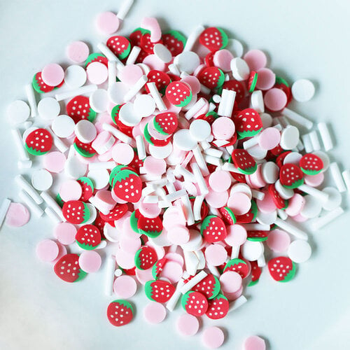 Dress My Craft - Shaker Elements - Strawberry Confetti Mix