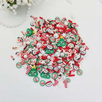 Dress My Craft - Shaker Elements - Snowy Christmas Slices