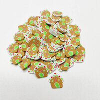 Dress My Craft - Christmas - Shaker Elements - Ginger House Slices