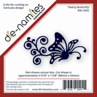 Die-Namites - Die - Swirly Butterfly