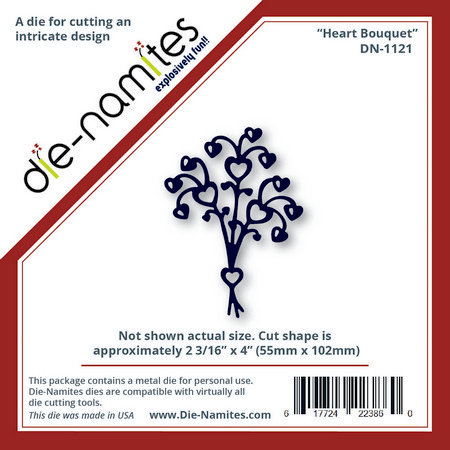 Die-Namites - Die - Heart Bouquet