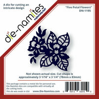 Die-Namites - Die - Five Petal Flowers