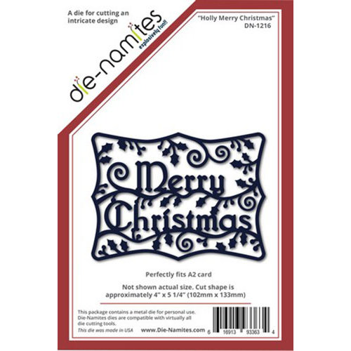 Die-Namites - Christmas - Die - Holly Merry Christmas