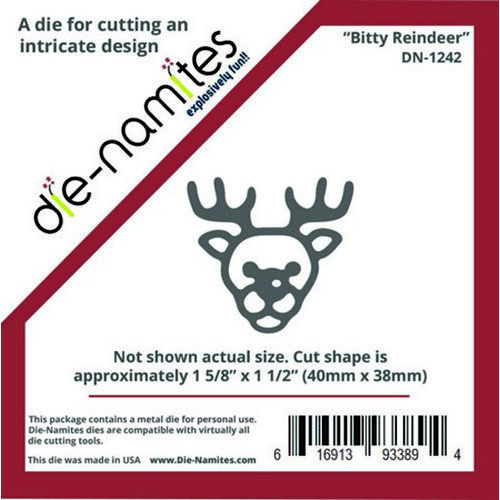 Die-Namites - Christmas - Die - Bitty Reindeer