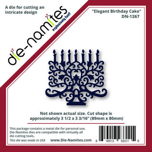 Die-Namites - Die - Elegant Birthday Cake