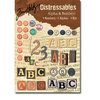 Design Originals - Tim Holtz - Distressables - Alphas and Numbers