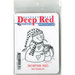 Deep Red Stamps - Cling Mounted Rubber Stamp - Snowman Hugs