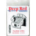 Deep Red Stamps - Cling Mounted Rubber Stamp - Polaroid Camera