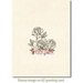 Deep Red Stamps - Cling Mounted Rubber Stamp - Carnation Blooms